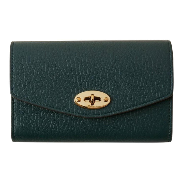 Mulberry_Medium_Darley_Wallet_Heavy_Grain_Darkgreen