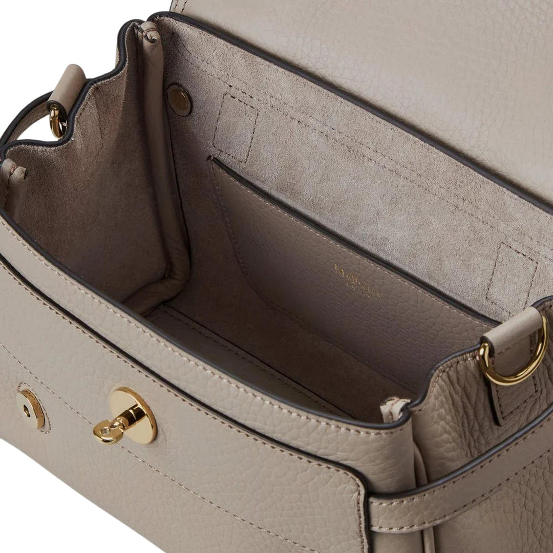 Club21 - Mulberry - Mini Alexa Cashmere Taupe Heavy Grain - MINI TOP HANDLE - Cashmere Taupe