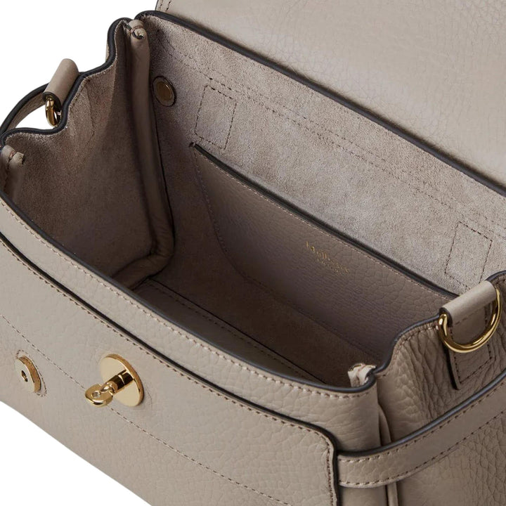 Club21 - Mulberry - Mini Alexa Cashmere Taupe Heavy Grain - MINI TOP HANDLE - Cashmere Taupe