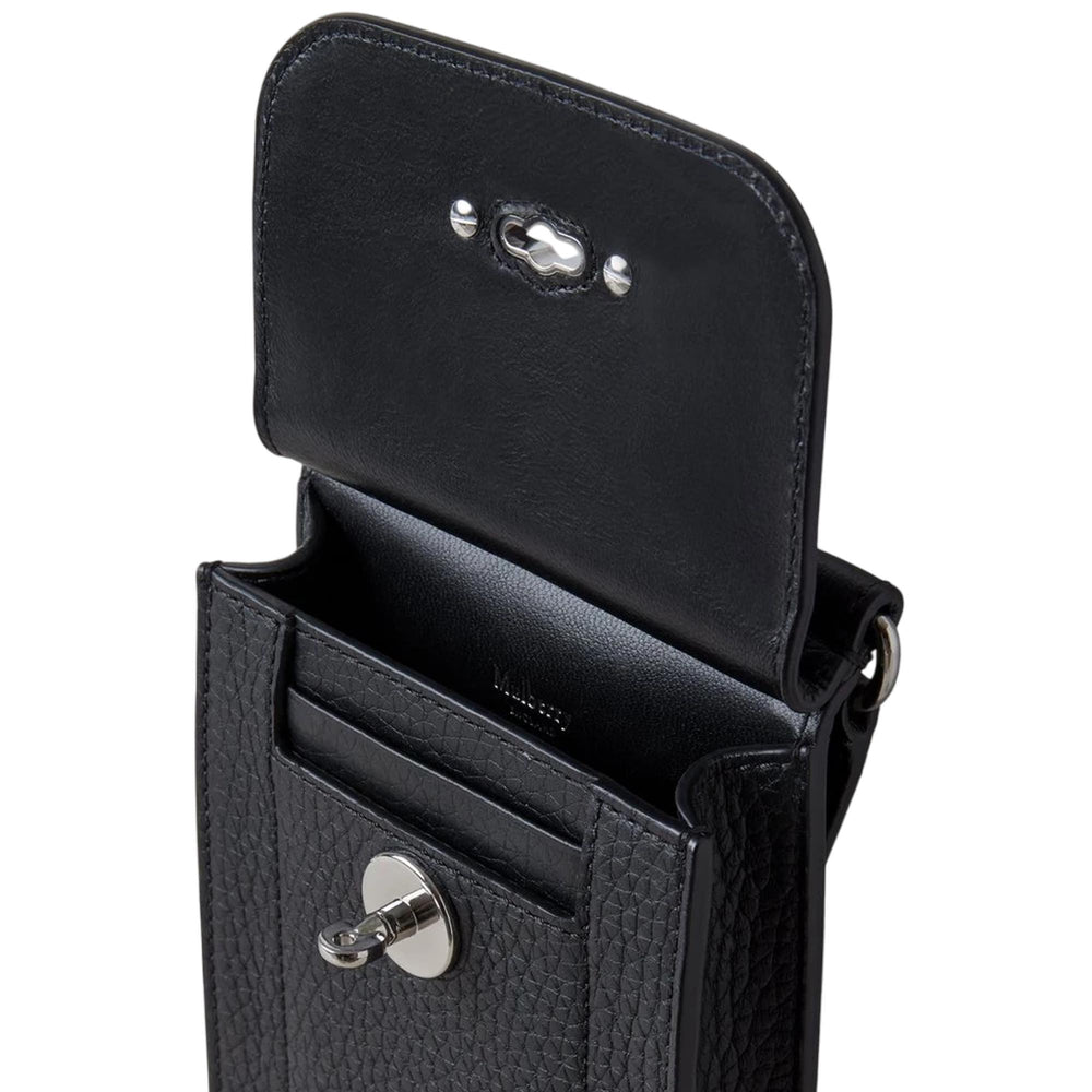 Club21 - Mulberry - Mini Antony Heavy Grain (Black) - MINI CROSS BODY - Black