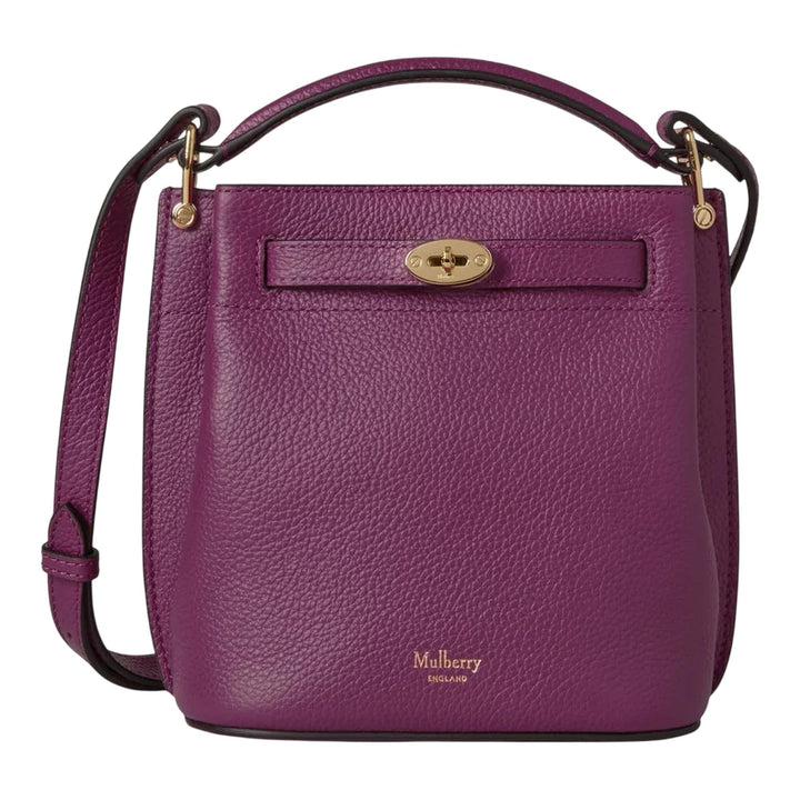 Club21 - Mulberry - Mini Islington Bucket Orchid Bloom Small Classic Grain - MINI BAGS - Purple