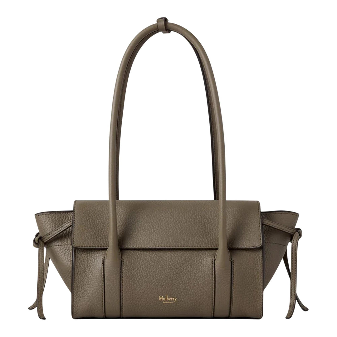 Club21 - Mulberry - Mini Soft Bayswater Linen Green Heavy Grain - MINI BAGS - Green