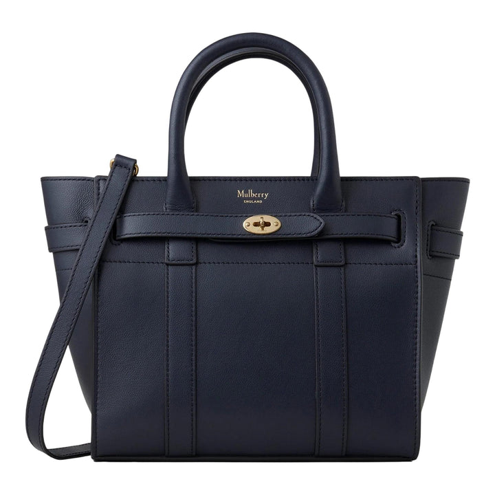 Club21 - Mulberry - Mini Zipped Bayswater - HANDBAGS - Dark Blue