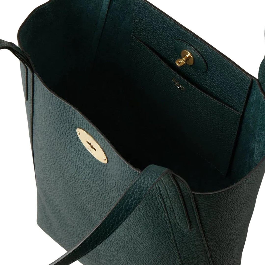 Club21 - Mulberry - North South Bayswater Tote Heavy Grain - MEDIUM TOTES - Dark Green