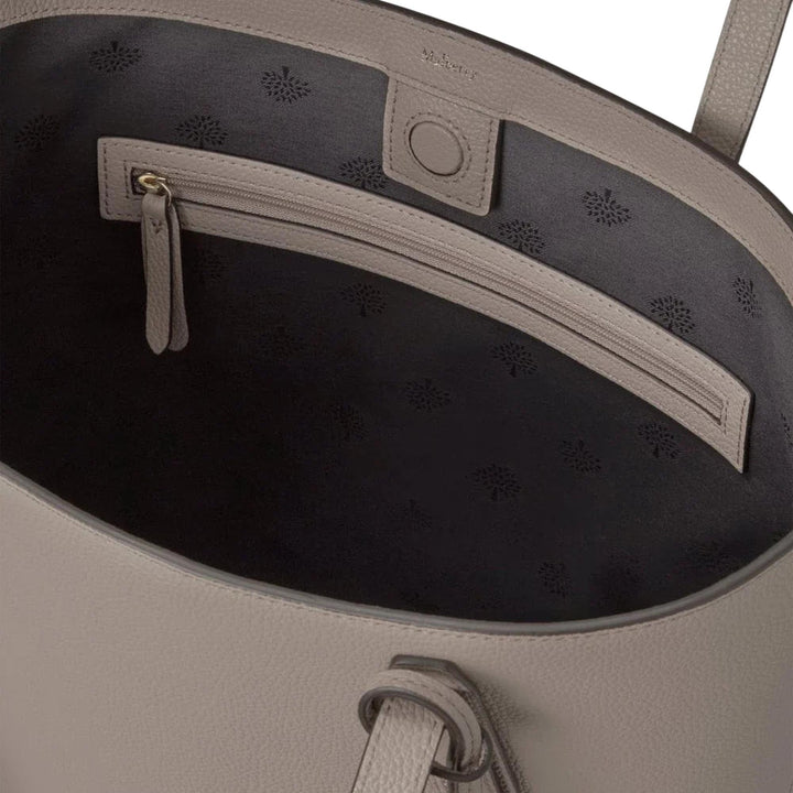 Club21 - Mulberry - North South Shopper Cashmere Taupe Small Classic Grain - MEDIUM TOTES - Cashmere Taupe