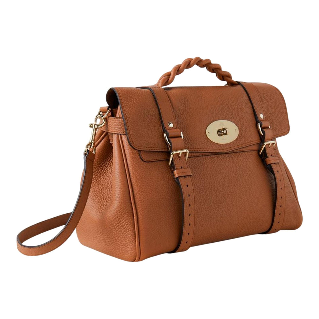 Mulberry Oversized Alexa Heavy Grain Brown 3