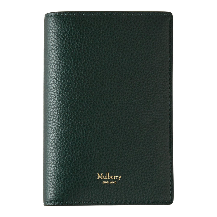 Club21 - Mulberry - Passport Cover Mulberry Green Small Classic Grain - PASS. HOLDERS - Mulberry Green