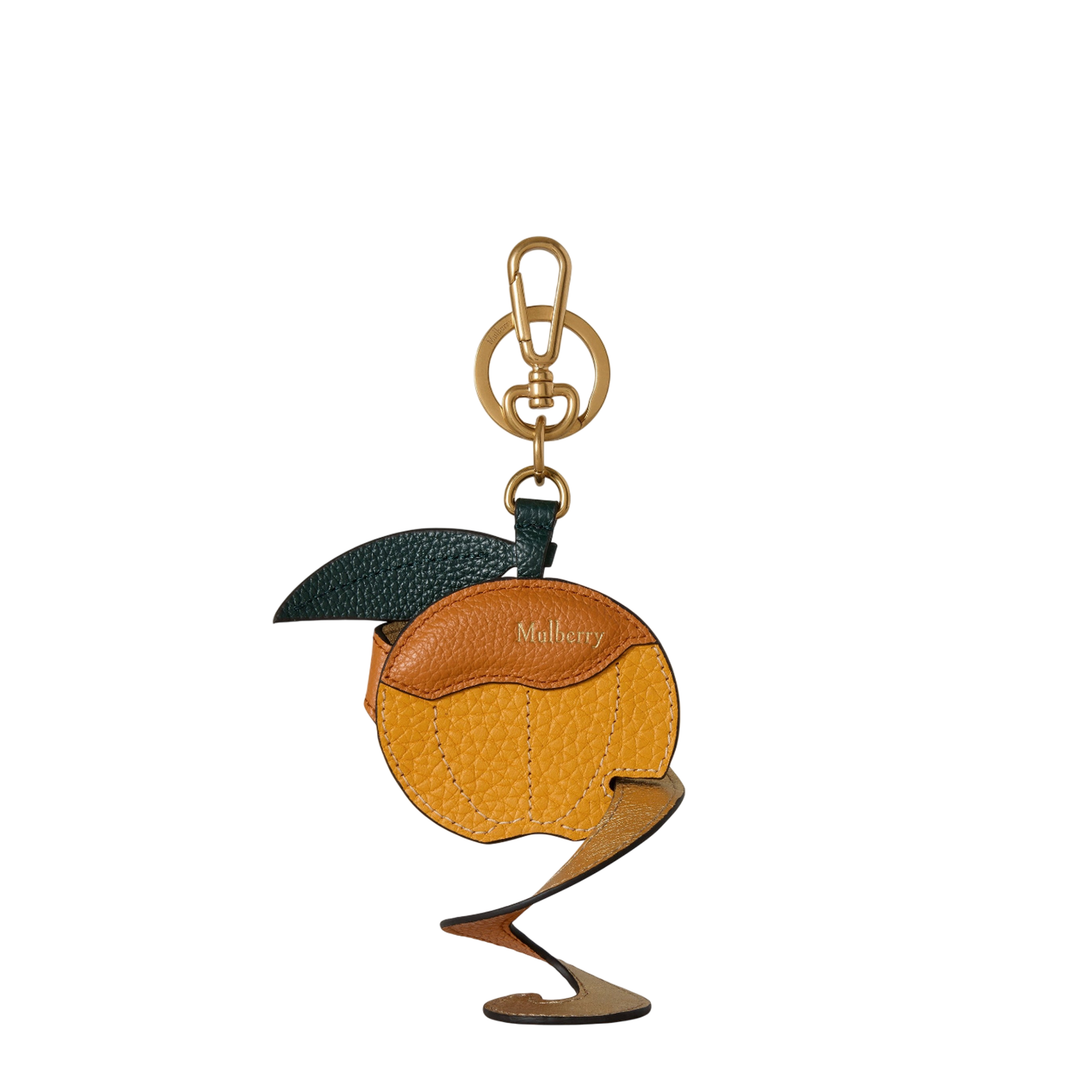 Peeling Orange Keyring