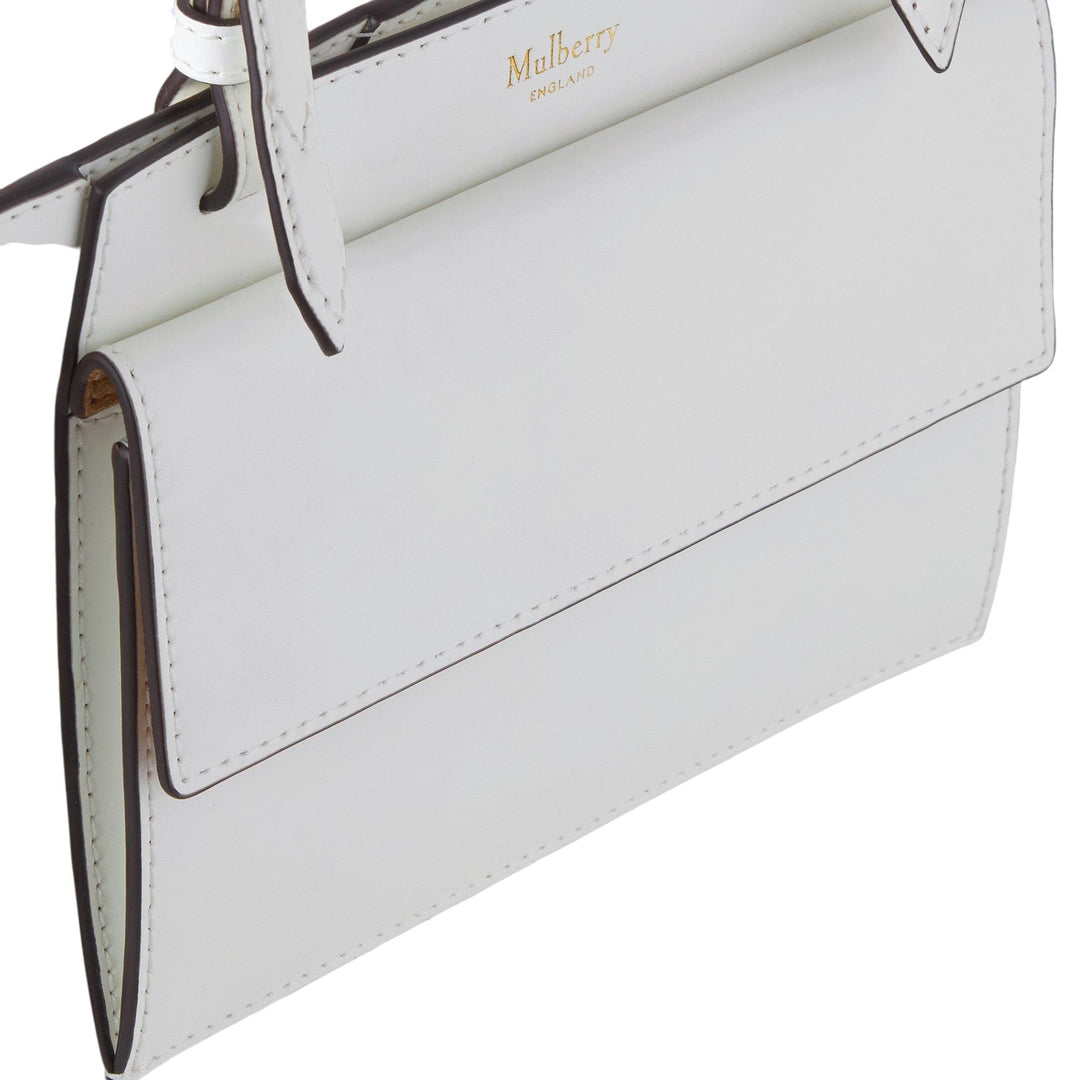 Club21 - Mulberry - Perforated Tote White Perforated Leather - MEDIUM TOTES - White