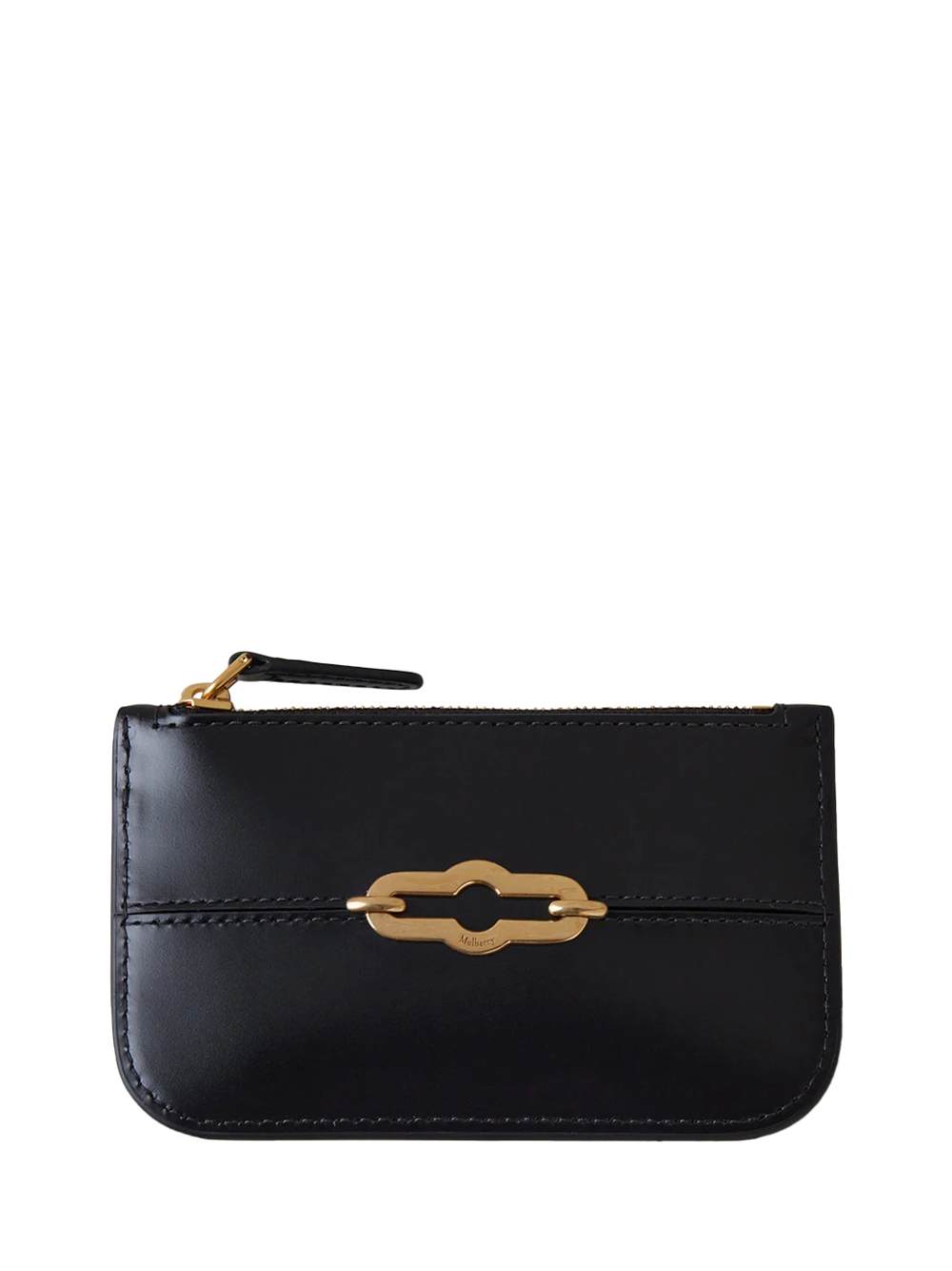 Pimlico Zipped Coin Pouch Black Super Lux Calf