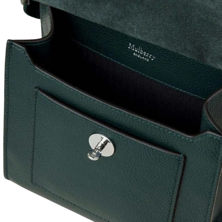 Club21 - Mulberry - Small Antony N Small Classic Grain - SMALL CROSS BODY - Dark Green