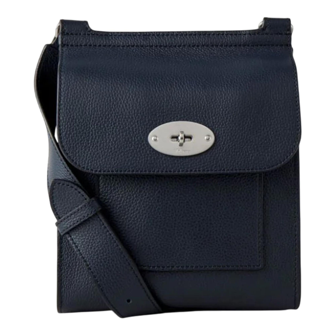 Club21 - Mulberry - Small Antony Night Sky Small Classic Grain - MESSENGER - Dark Blue