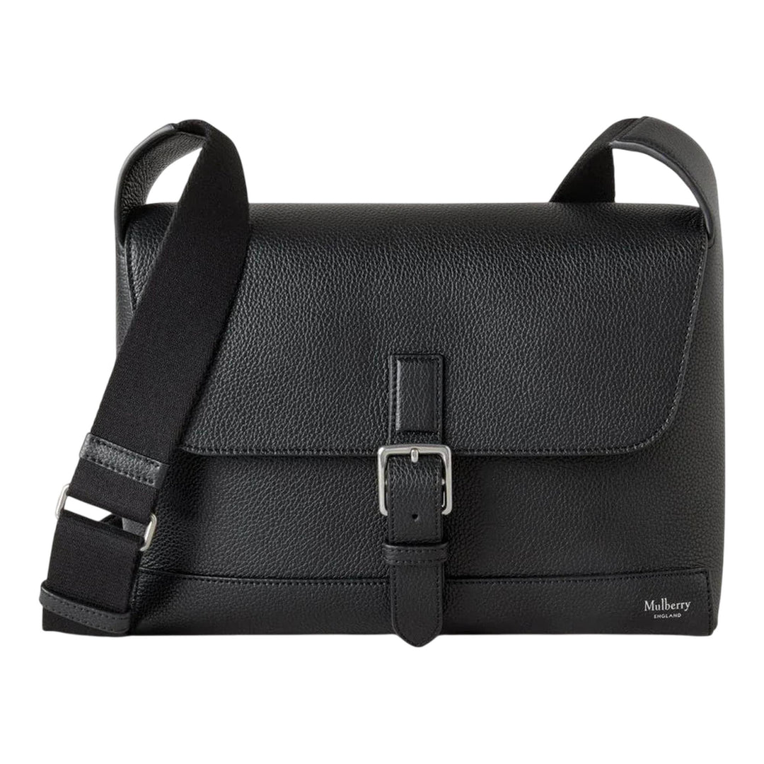 Club21 - Mulberry - Small Chiltern Crossbody Messenger Black Small Classic Grain - MESSENGER - Black