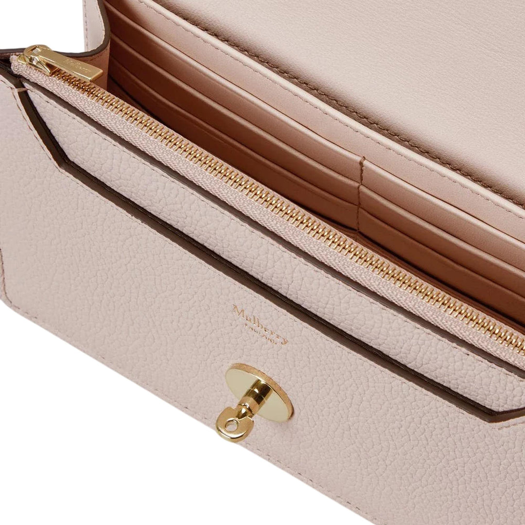 Club21 - Mulberry - Small Darley Blossom Pink Small Classic Grain - POUCHES - Pink