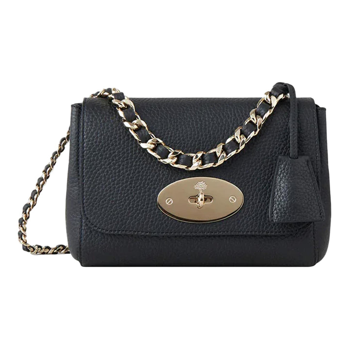 Club21 - Mulberry - Top Handle Lily Heavy Grain (Black) - SMALL TOP HANDLE - Black