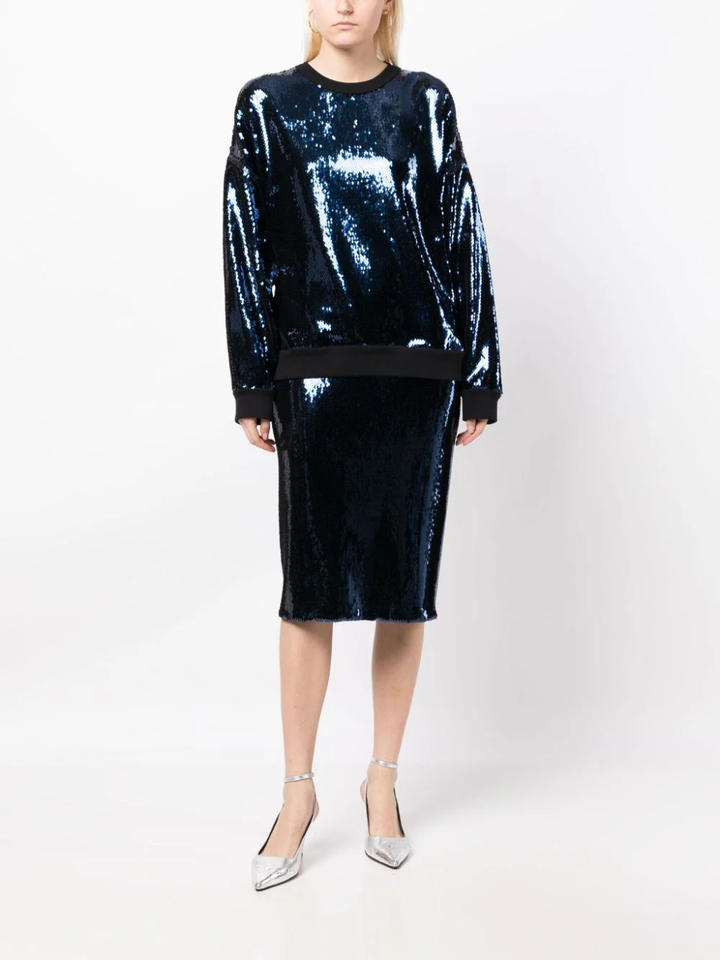 N21-Sequin-Skirt-Blue-2