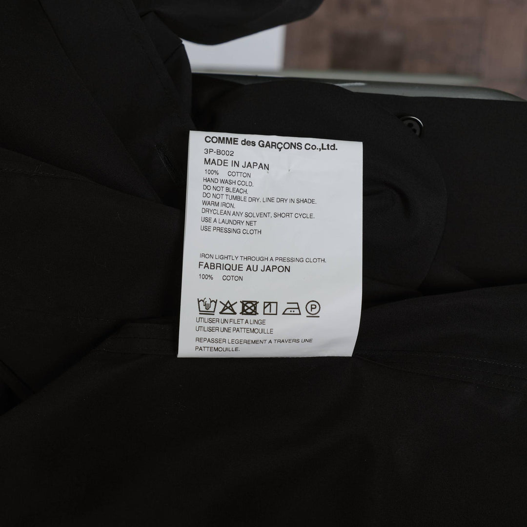 Club21 - Noir Kei Ninomiya - Cotton Broad Top - BLOUSES - Black