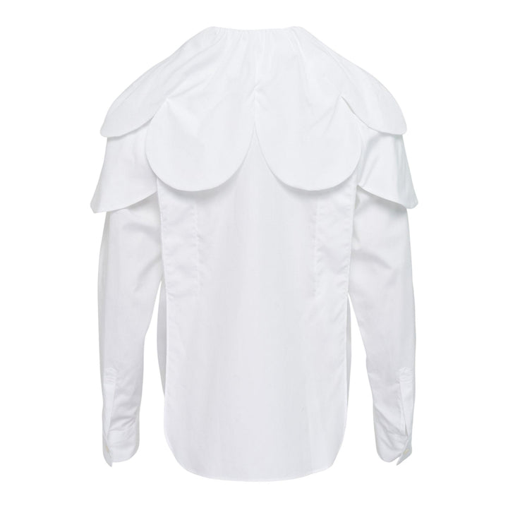 Club21 - Noir Kei Ninomiya - Cotton Broad Top - BLOUSES - White