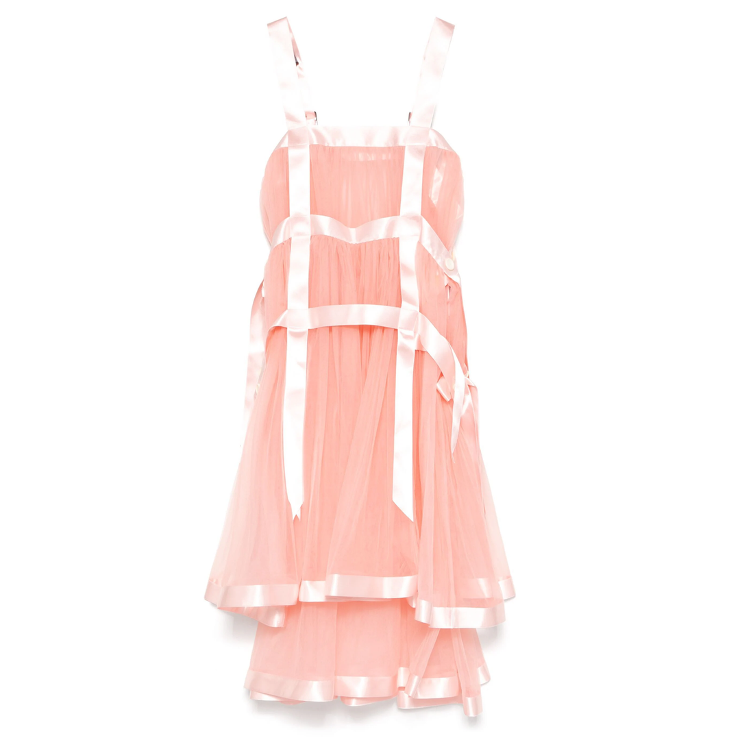 Noir_Kei_Ninomiya_Nylon_Tulle_Dress_PInk