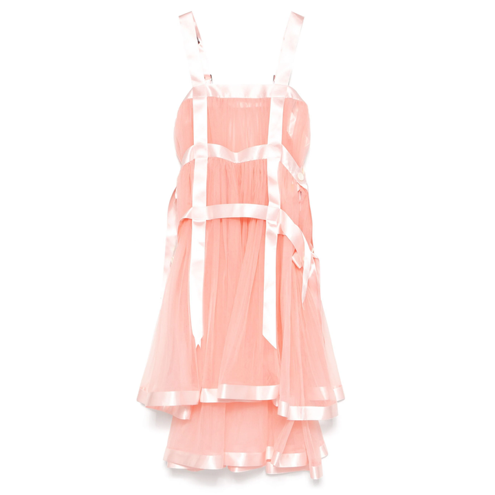 Noir_Kei_Ninomiya_Nylon_Tulle_Dress_PInk