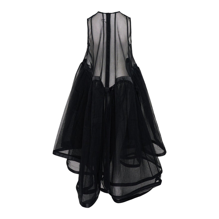 Club21 - Noir Kei Ninomiya - Nylon Tulle Dress - WOVEN DRESSES - Black
