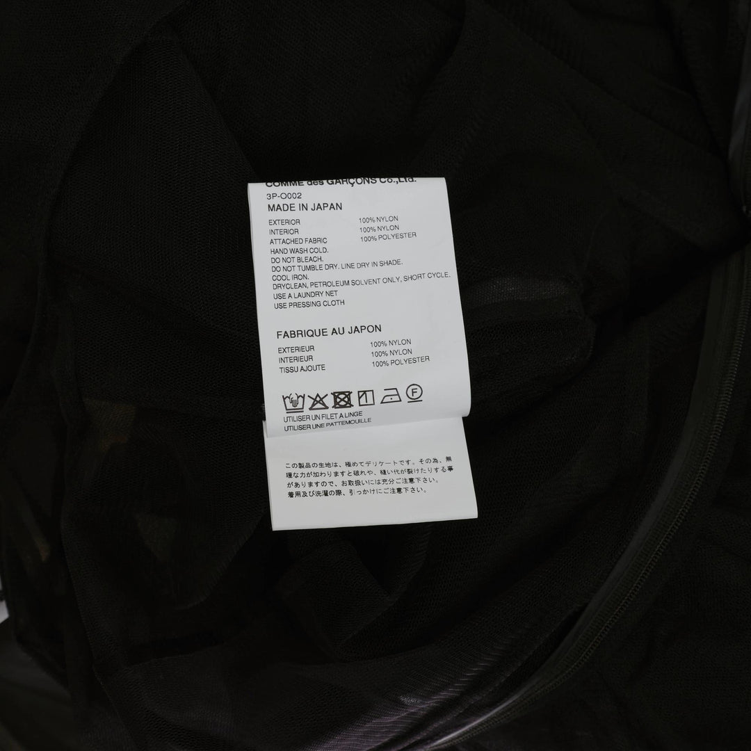 Club21 - Noir Kei Ninomiya - Nylon Tulle Dress - WOVEN DRESSES - Black