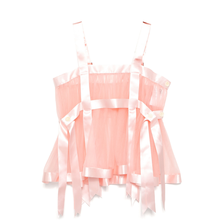 Noir_Kei_Ninomiya_Nylon_Tulle_Vest_Pink