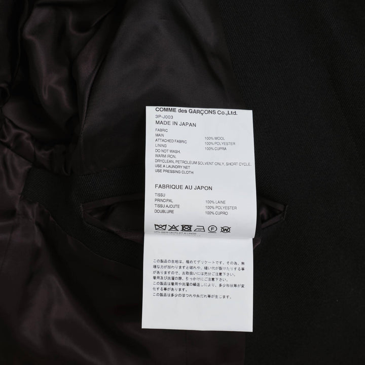 Club21 - Noir Kei Ninomiya - Wool Gabardine Polyester Jacket - JACKETS - Pink