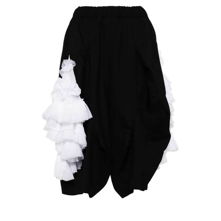 Noir_Kei_Ninomiya_Wool_Oxford_Polyester_Satin_Pants_Black