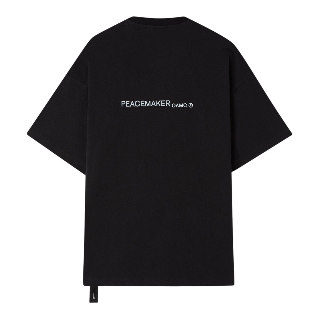Club21 - OAMC Peacemaker - Peacemaker Lighter Short Sleeve T-Shirt - TEES - Black