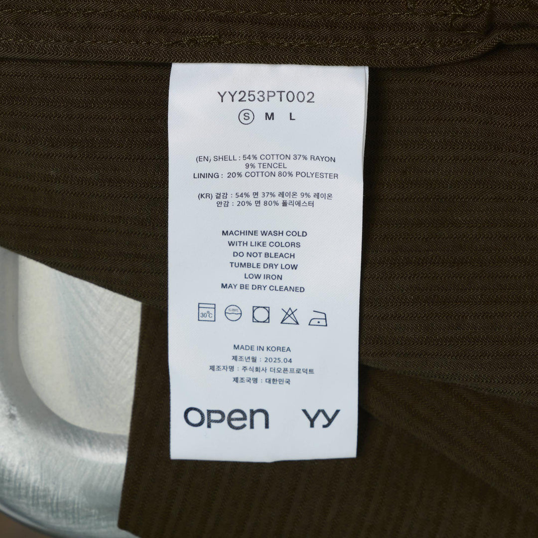 Club21 - OPEN YY - Rolled Waist Skort - SHORTS - Black