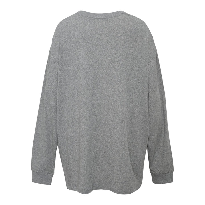 Club21 - OPEN YY - Worker Pet Club Long Sleeve Sweatshirt - SWEATSHIRTS - Light Grey