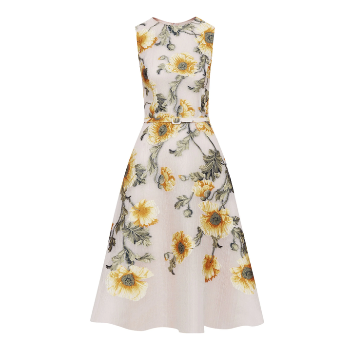 Degrade Poppy Fil Coupe Dress