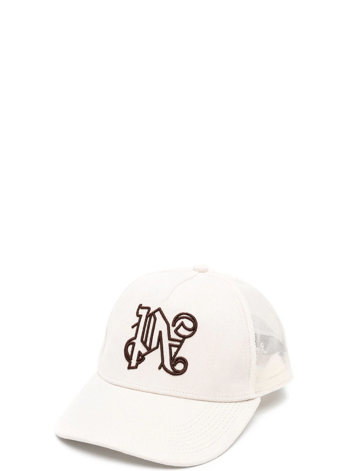 PALMANGELS_MonogramTruckerSuedeCap_beige