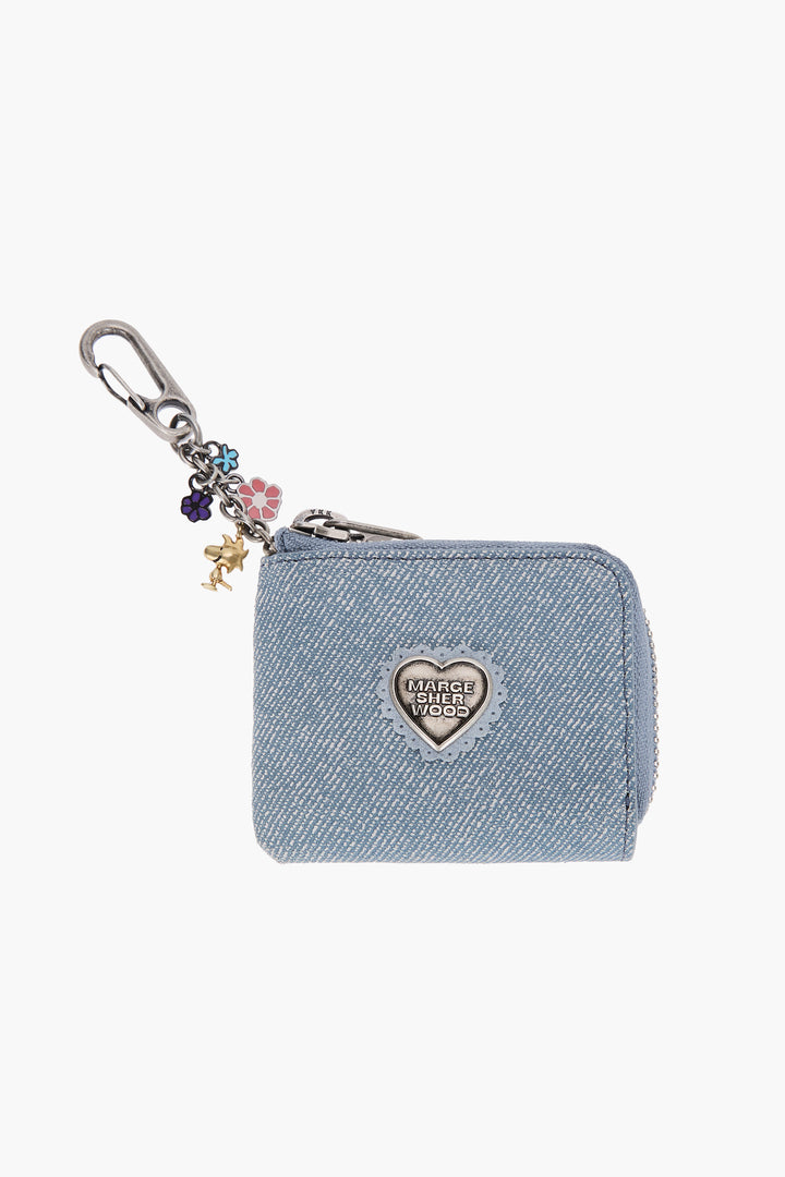 Heart Lace Mini Zipper Wallet
