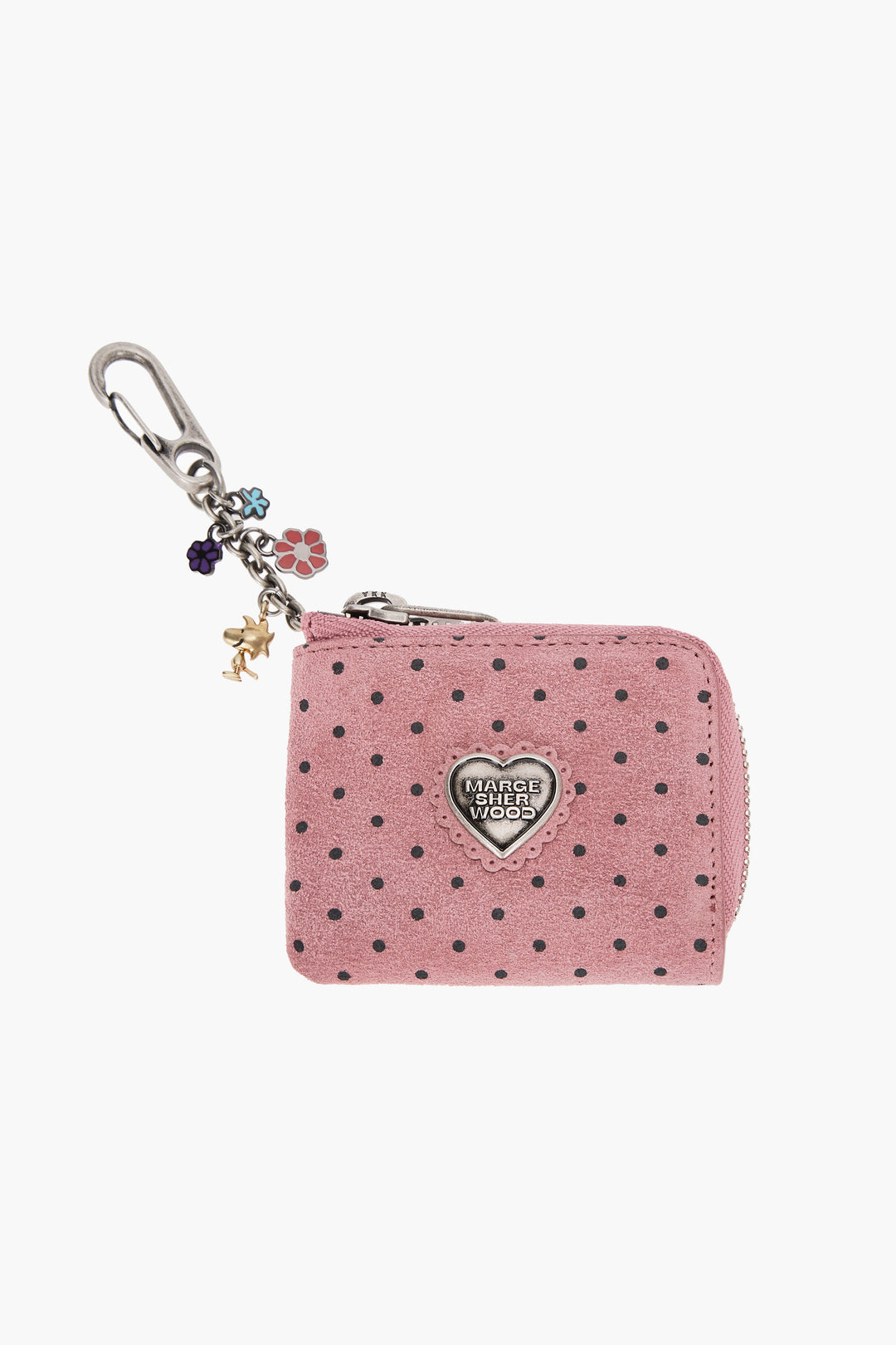 Heart Lace Mini Zipper Wallet