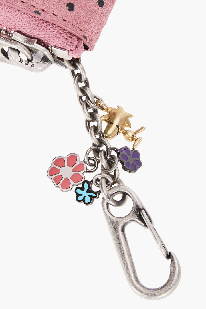 Heart Lace Mini Zipper Wallet