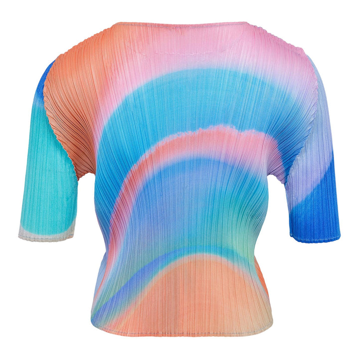 Club21 - PLEATS PLEASE ISSEY MIYAKE - Groove Cardigan - PLEATED CARDIGANS - Blue