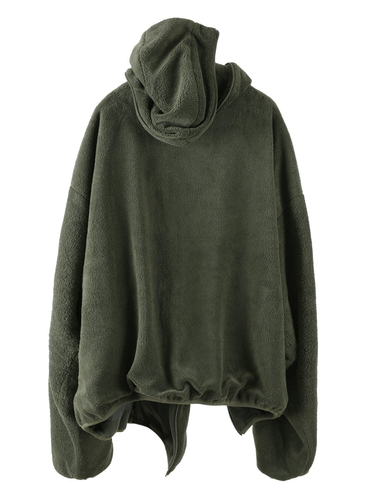 POST-ARCHIVE-FACTION-5.1-Hoodie-Center-Khaki-2