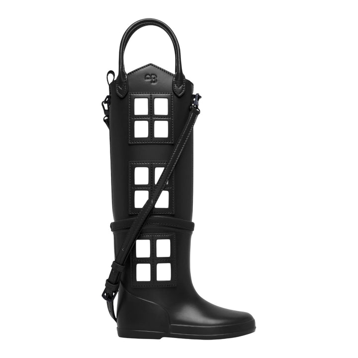 Club21 - PabePabe - Rainboot Baguette - TOP HANDLE - Black
