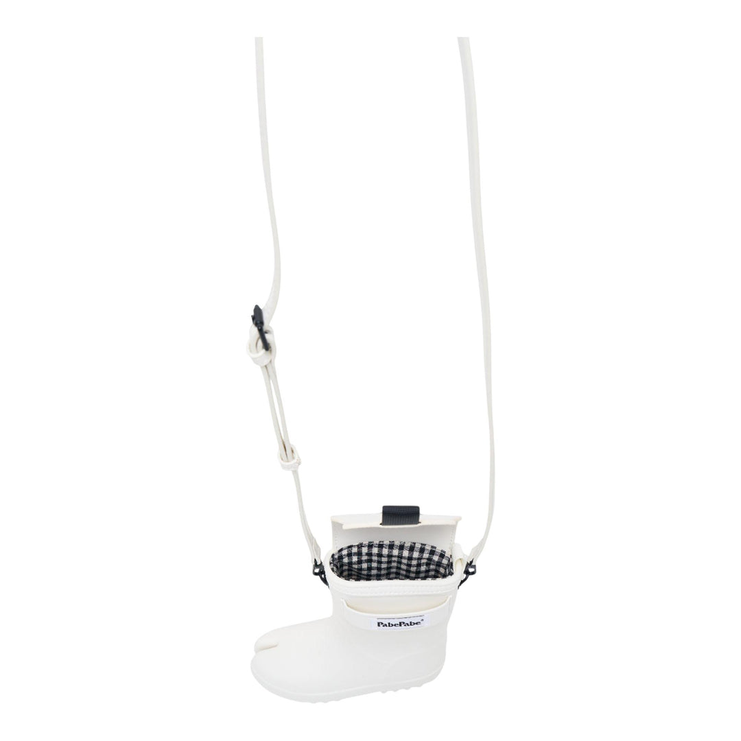 Club21 - PabePabe - Rainboot Tabi - CROSS BODY - White