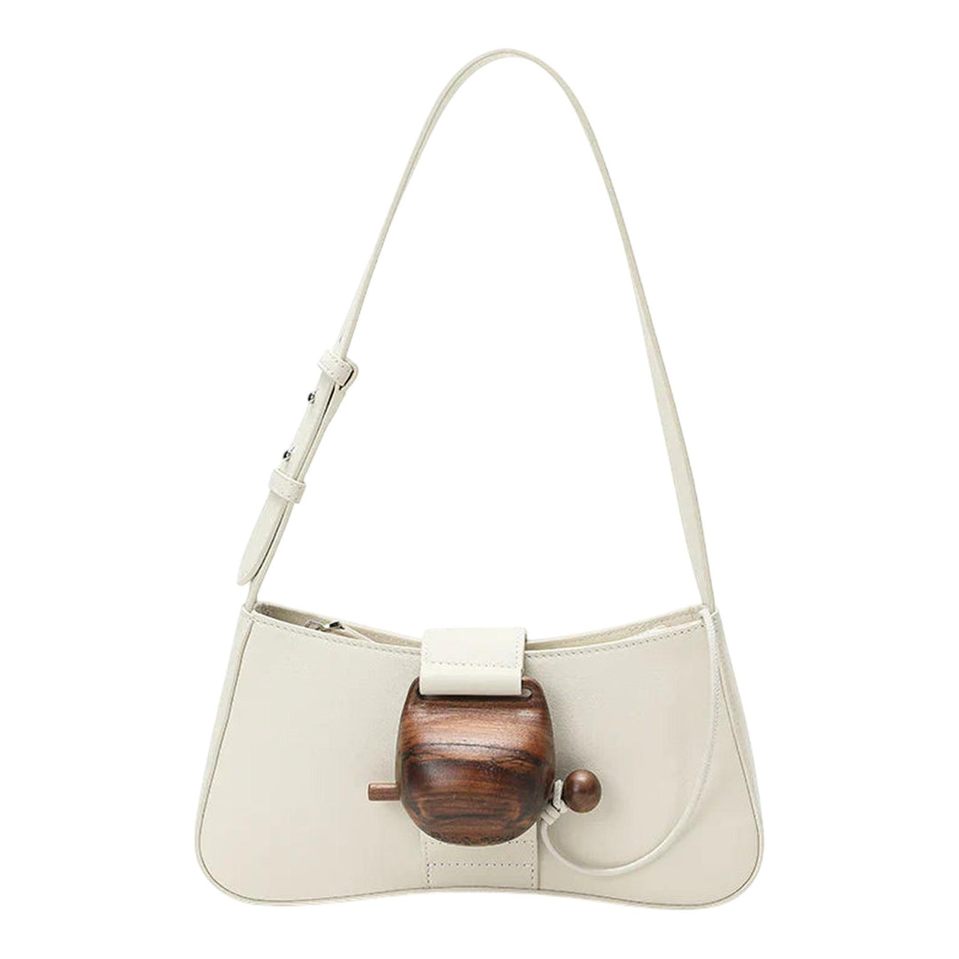 Club21 - PabePabe - Wooden Fish Bag - HANDBAGS - White