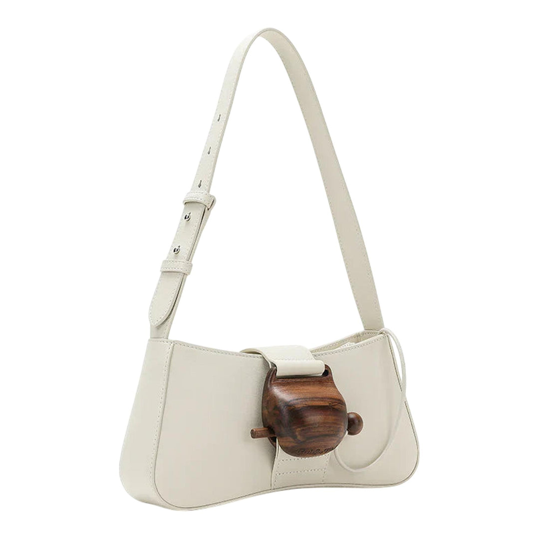 Club21 - PabePabe - Wooden Fish Bag - HANDBAGS - White