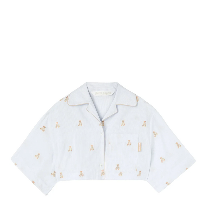 Mini Bear In Mind Crop Shirt