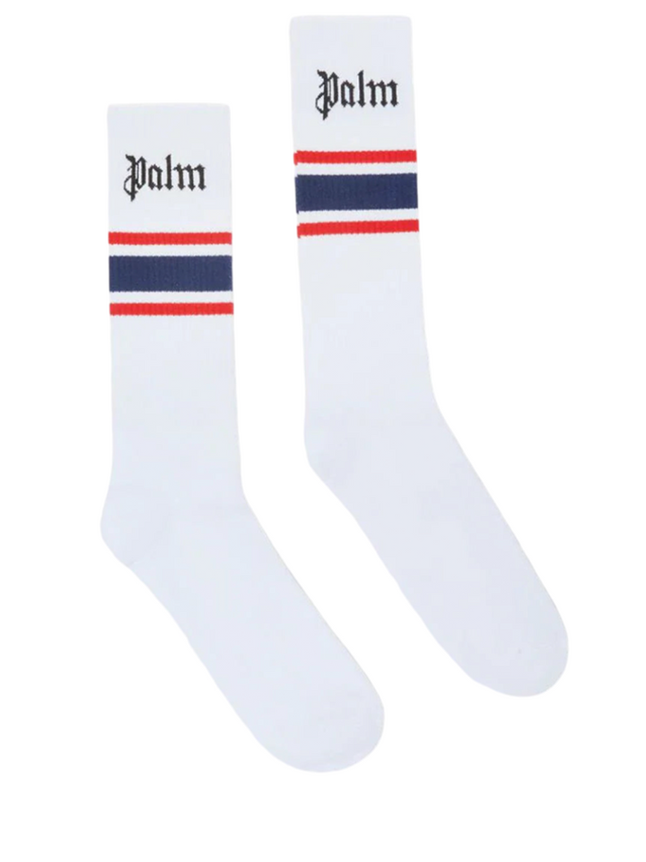 Classic Logo Striped Socks