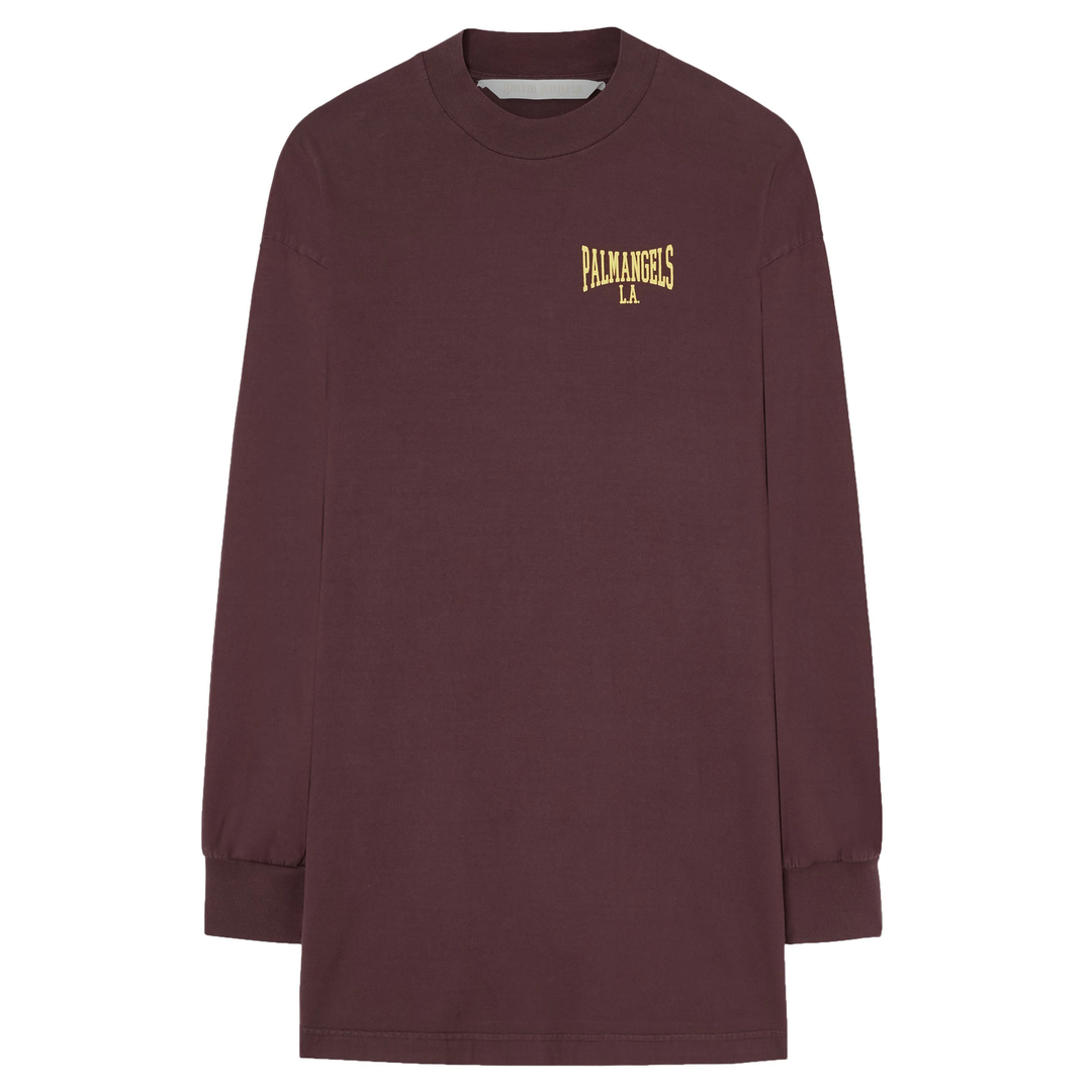 Palm_Angels-College_Tee_Dress-Purple