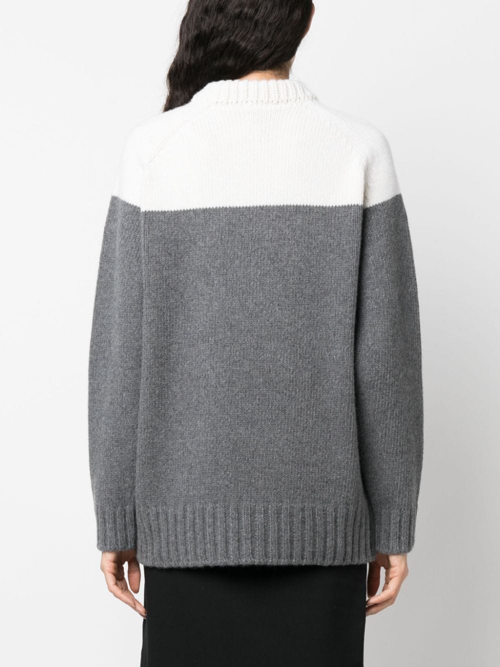 Patou-Unisex-Colorblock-Jumper-Grey-4