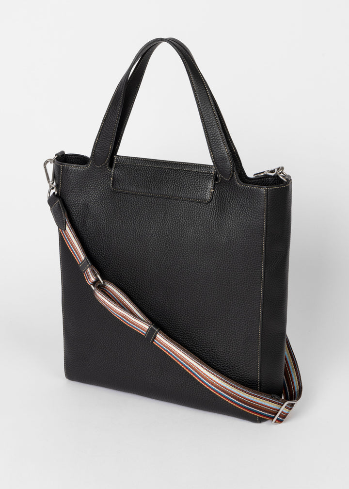 Paul-Smith-Mulberry-X-Paul-Smith-Antony-Tote-Heavy-Grain-Black-3