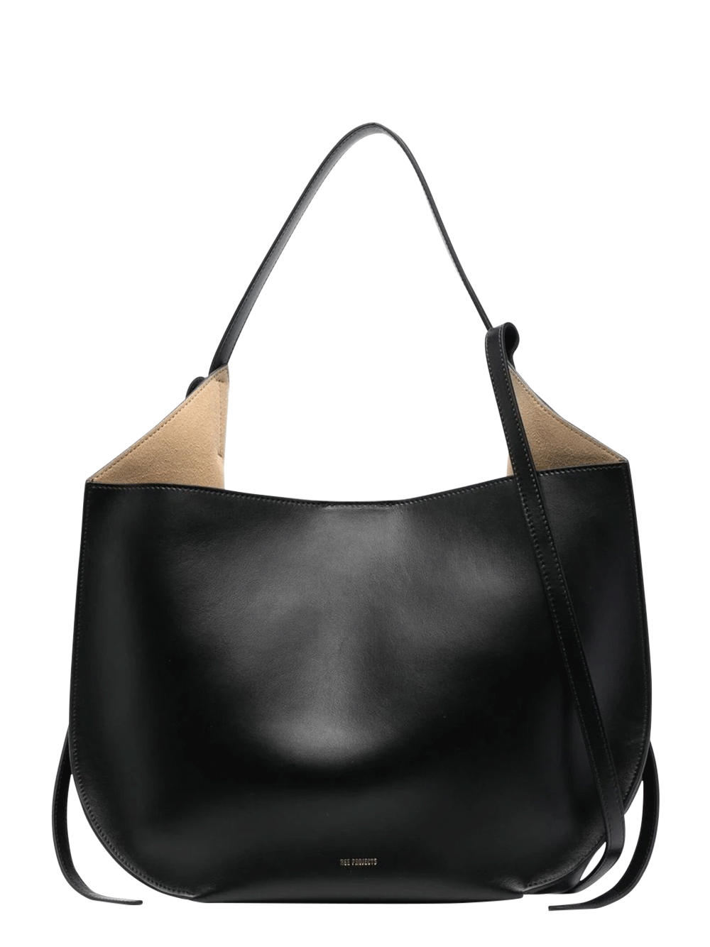 REE-PROJECTS-Helene-Hobo-Soft-Stripe-Black-1