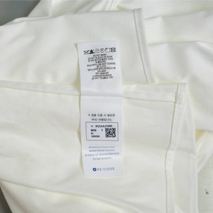 Club21 - RE;CODE - Backward Over Sized Shirt - BLOUSES - White